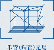 単管（銅管）足場